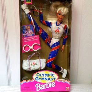 Vintage, 1996, Olympic Gymnast Barbie, New